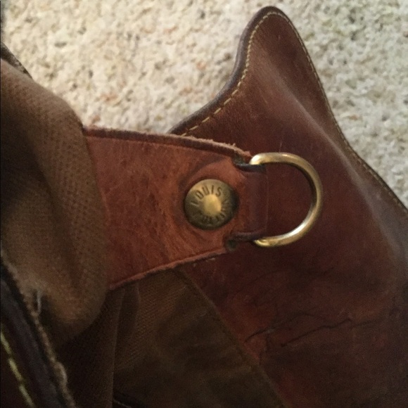 LOUIS VUITTON DAMIER CENTENAIRE VINTAGE BACKPACK LEATHER SHOULDER PURSE BAG Y2K - Picture 10 of 14